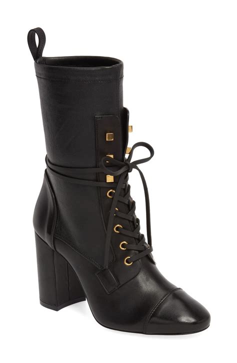 replica veruka lace-up boots by stuart weitzman|Stuart Weitzman 80mm Veruka Leather Ankle Boots In Black.